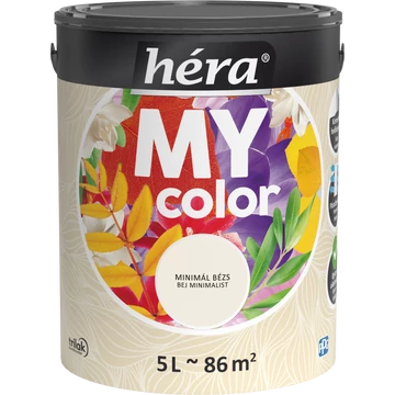 Héra My Color matt beltéri falfesték  minimál bézs színű 5l