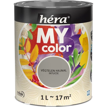 Héra My Color matt beltéri falfesték  végtelen hajnal színű 1l
