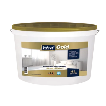 Héra Gold fehér 4 l beltéri falfesték