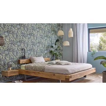 Levélmintás zöld színű vlies tapéta Botanica/Marburg 33304