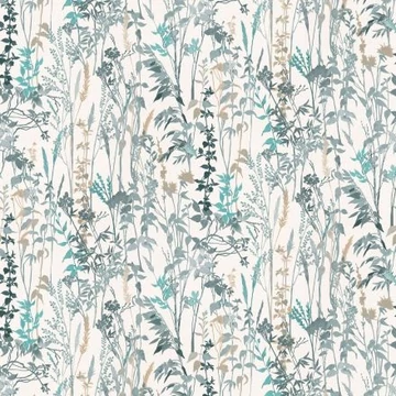 Casual Chic/Erismann 10258-18 Levélmintás kék színű vlies tapéta  