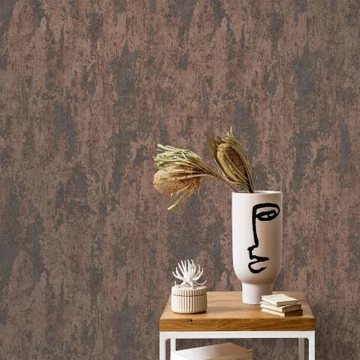 Casual Chic/Erismann 10273-11 Beton mintás barna színű vlies tapéta 