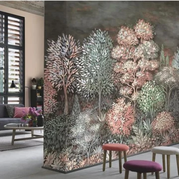 Fa mintás rózsaszín színárnyalatú  vlies tapéta Elle Decor 2264-25