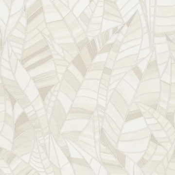 Levél mintás krém színárnyalatú vlies tapéta ELLE DECOR 4 / ERISMANN 10446-14