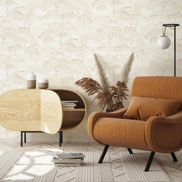 Fa mintás bézs színárnyalatú vlies tapéta ELLE DECOR 4 / ERISMANN 10448-14