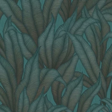 Levélmintás mintás zöld színárnyalatú Vlies tapéta Fashion for walls 4  10371-19
