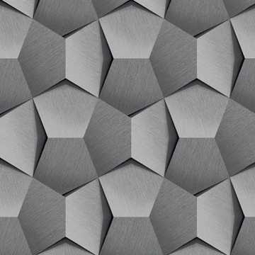 3D mintás szürke színárnyalatú vlies tapéta Tempo A54601