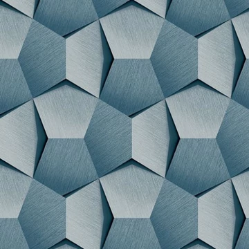 3D mintás kék színárnyalatú vlies tapéta Tempo A54603