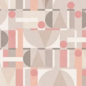 Leyla/Novamur  81644 Geometriai mintás barna színárnyalatú vlies tapéta  