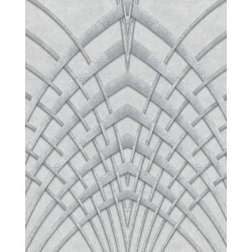 Art Deco mintás szürke színű vlies tapéta  Modernista/ Marburg 32253