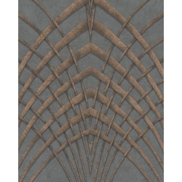 Art Deco mintás szürke színű vlies tapéta  Modernista/ Marburg 32256