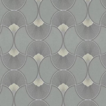 Art Deco mintás szürke színárnyalatú vlies tapéta Evora 459331