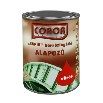 Coror Rapid vörös 0,75 l Korróziógátló alapozó