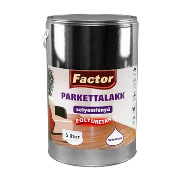 Factor Parkettalakk selyemfényű színtelen 5 l