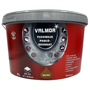 Valmor Flexibilis Padlóbevonat barna 8 l