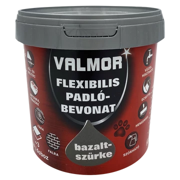 Valmor Flexibilis Padlóbevonat bazaltszürke 1 l