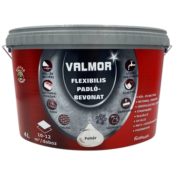Valmor Flexibilis Padlóbevonat fehér 4 l