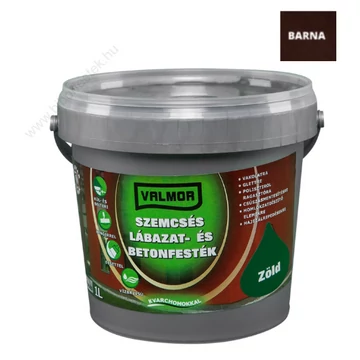 Valmor Szemcsés barna 1 l Lábazat- és Betonfesték