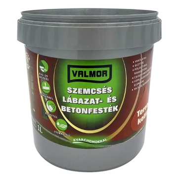 Valmor Szemcsés terrakotta 1 Lábazat- és Betonfesték