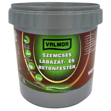 Valmor Szemcsés vörös 1 l Lábazat- és Betonfesték