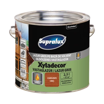 Supralux Xyladecor cseresznye 2,5l selyemfényű oldószeres vastaglazúr