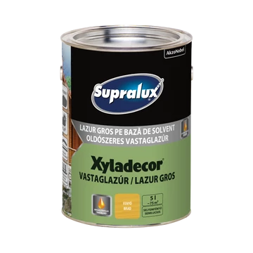 Supralux Xyladecor fenyő 5l selyemfényű oldószeres vastaglazúr