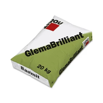 BAUMIT GLEMABRILLANT KÉZI ÉS GÉPI HÓFEHÉR GLETTANYAG VÁLASZTHATÓ KISZERELÉSBEN