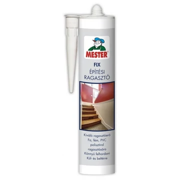 Mester Fix Építési Ragasztó 310 ml törtfehér