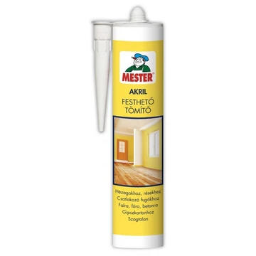 Mester Akril Festhető Tömítő 310 ml fehér