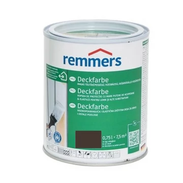 Remmers Deckfarbe Időjárásálló dohánybarna 0,75l fedőfesték