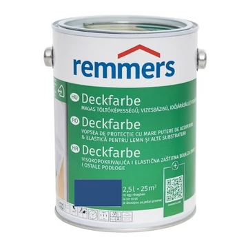 Remmers Deckfarbe Időjárásálló királykék 2,5l fedőfesték