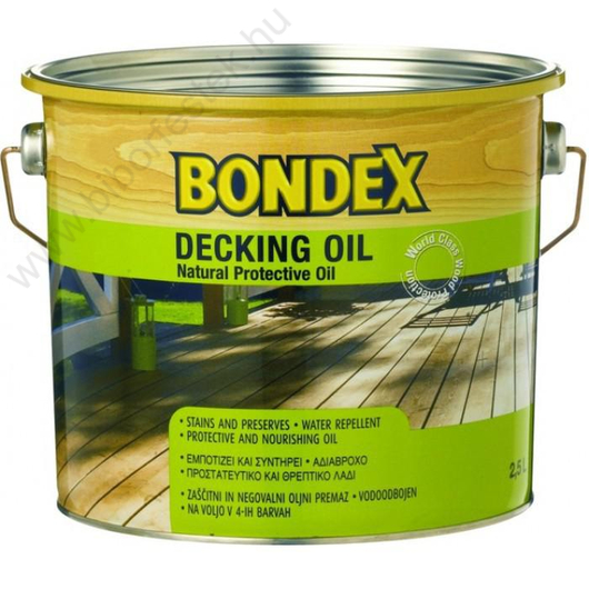 Bondex Decking Oil 2,5l - Bondex Decking Oil - Bondex Decking Oil Dióbarna