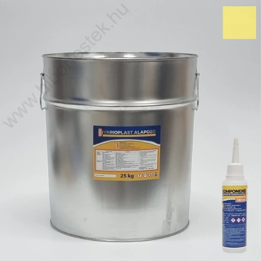 Műgyanta Padló Varioplast fedő önterülő padlóhoz beige 25 kg + B komponens 5X 100 ml