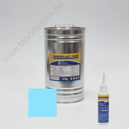 Műgyanta Padló Varioplast fedő önterülő padlóhoz medence kék 5 kg + B komponens 100 ml