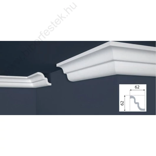 Díszléc MD67 65mmx60mm 2m/szál