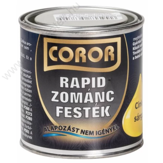 Coror Rapid cinksárga 0,25 l Zománcfesték