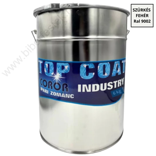 COROR Industry Ipari Zománc szürkésfehér Ral 9002 6kg