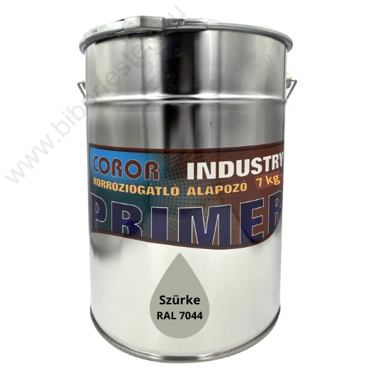 COROR Industry Korróziógátló alapozó szürke Ral 7044 7kg
