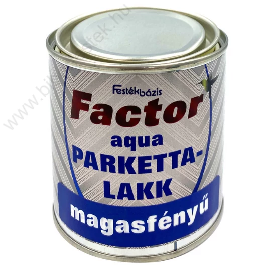 FACTOR Aqua Parkettalakk magasfényű 0,25 l