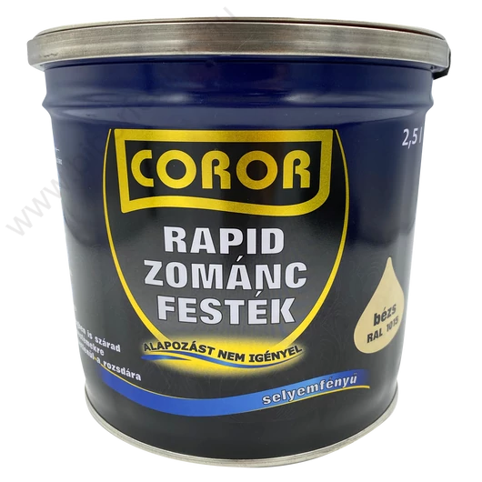 Coror Rapid bézs 2,5 l Zománcfesték RAL 1015