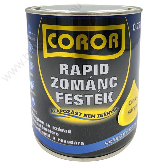 Coror Rapid cinksárga 0,75 l Zománcfesték