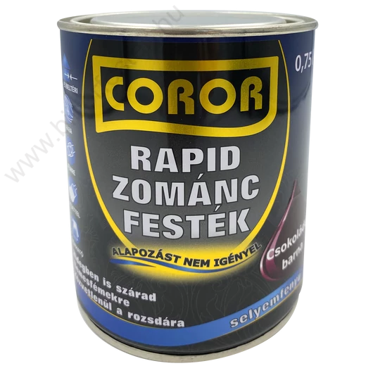 Coror Rapid csokoládébarna 0,75 l Zománcfesték