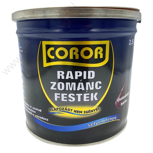 Coror Rapid csokoládébarna 2,5 l Zománcfesték