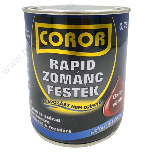 Coror Rapid oxidvörös 0,75 l Zománcfesték