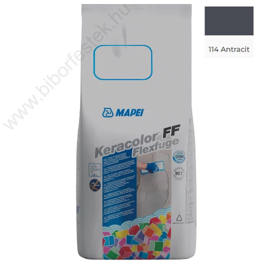 Mapei Flex Fuga 114 Antracit KERACOLOR FF 2KG