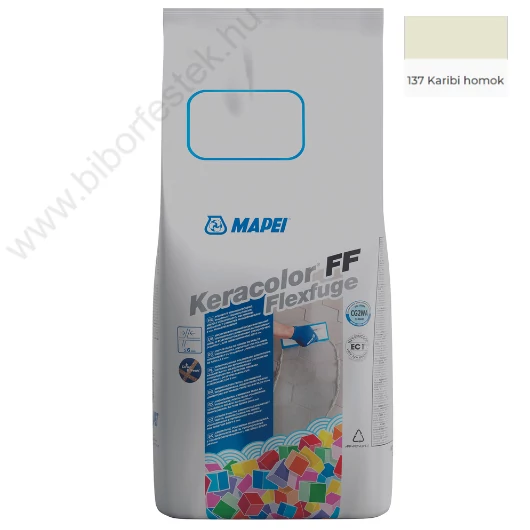 Mapei Flex Fuga 137 Karibi Homok KERACOLOR FF 2KG