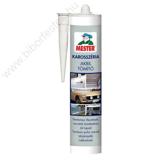 Mester Karosszéria Akril Tömítő 310 ml szürke