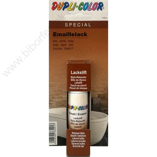 DUPLI COLOR Zománcjavító fehér stift 12 ml