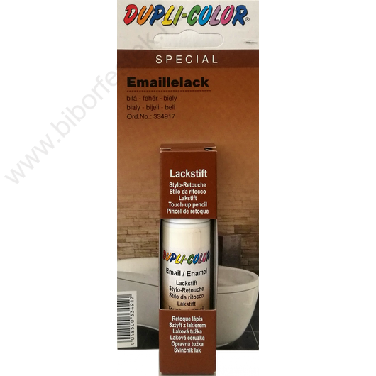 DUPLI COLOR Zománcjavító fehér stift 12 ml