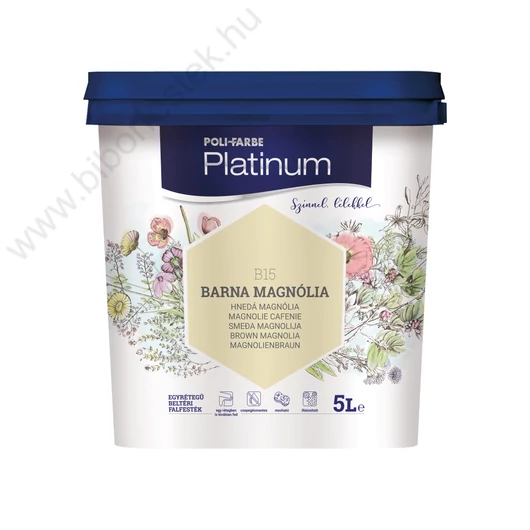 Polifarbe Platinum barna magnólia 5 l színes beltéri falfesték
